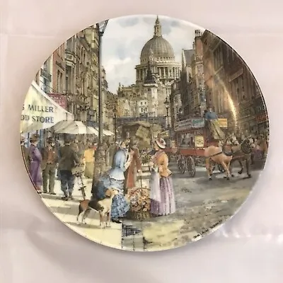 Davenport Pottery Co Ltd Limited Edition Plate ‘The Flower Seller’ • £10