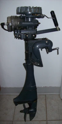 $145 • Buy Vintage 1970 Sears Gamefisher Eska 5 HP Gas Outboard Boat Motor Model 217-58990