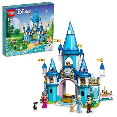 $72 • Buy LEGO Disney: Cinderella And Prince Charming's Castle (43206)
