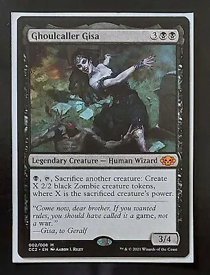 MTG - Ghoulcaller Gisa - Commander Collection Black - NM • $7.45