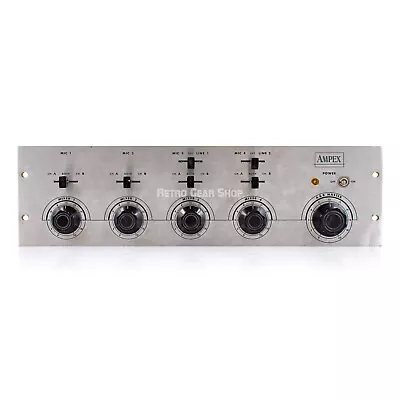 Ampex MX-35 MX35 Mixer Tube Preamp Line Mixer Vintage Rare • $2250