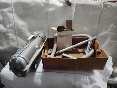 $38.99 • Buy Vintage Tan  Electrolux Model G Canister Vacuum- Tested Works Plus What's In Pho