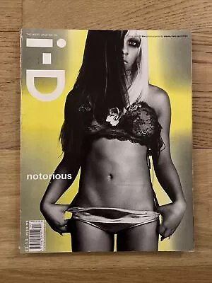 Fashion I-d Id Magazine Lifestyle/music #196 April 2000 The Hotel Issue Lil Kim • $50