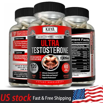 Testosteron Booster For Man - Increase Energy Improve Muscle Strength • $9.50