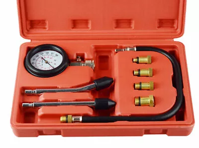 Petrol Engine Cylinder Compression Tester Kit Gauge Tool Automotive US Stock • $18.55