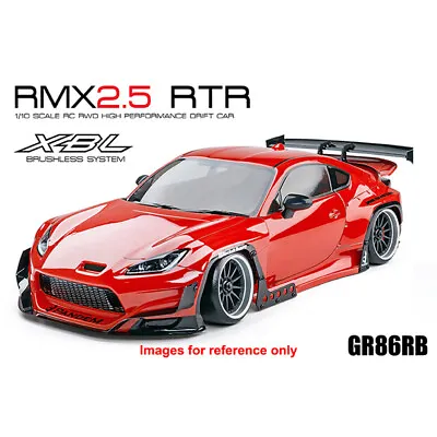 MST 1/10 RMX 2.5 GR86RB Red Body Brushless RWD RTR Drift RC Car EP #533913R • $387.77