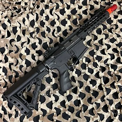 NEW G&G Armament CM16 SRS AEG Airsoft Gun - Black (EGC-16P-SRS-BNB-NCM) • $266