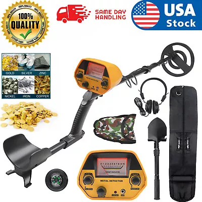 Deep Sensitive Metal Detector Gold Digger Hunter LCD Display W/ Waterproof Coil • $42.94