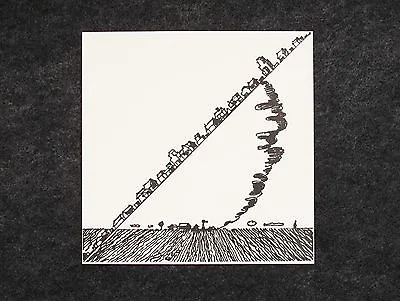 JOE ZUCKER Relocation Natural Forces Art Print MOMA 1976 Parasol Rubber Stamp • $145