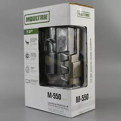 MOULTRIE 7.0MP M550 Digital Game Camera (Night Vision Video Or Photo Camo) • $93.08