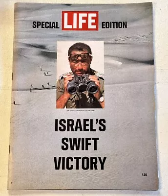 Vintage 1967 LIFE Magazine SPECIAL EDITION - Israel's Swift Victory • $19.99