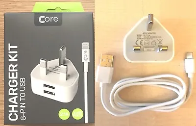 Dual & Single USB Port Charging Kit For Iphone And IPad - UK Seller - Free Post • £3.99