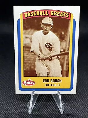 1990 Swell Baseball Greats #35 Edd Roush Cincinnati Reds • $1.50