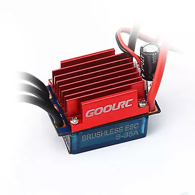 GOOLRC 35A Brushless ESC Electric Speed Controller For 1/16 1/18 RC Car U9R2 • $14.79