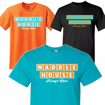 Miami Football Waddle House Always Open T-shirt Long Sleeve Hoodie Tank Top • $15.99