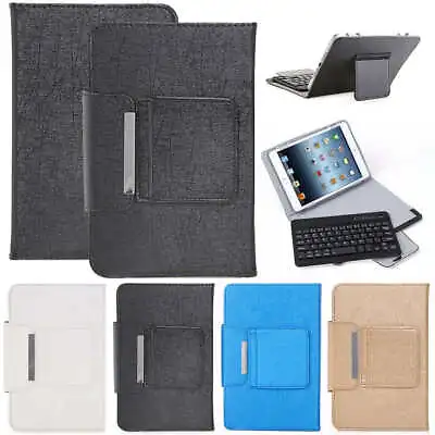 For Alcatel 7.0 10.0 10.1 Inch Tablet Wireless Keyboard Shell Case Leather Cover • $27.99
