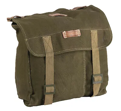 Romanian Army Shoulder Bread Bag Olive Vintage Bag Day Pack Used Surplus • $29.58