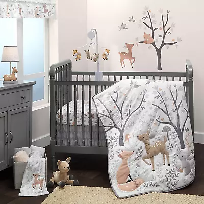 3 Piece Crib Bedding Set Deer Park Multicolor • $84.95