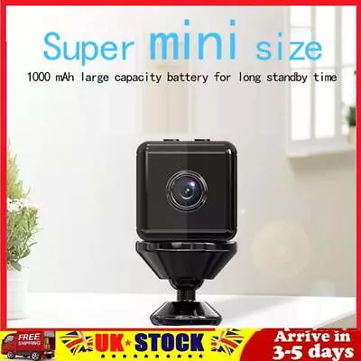 1080P Mini Camera Motion Detection Alarm Surveillance Webcam For Home Room Car • £13.48