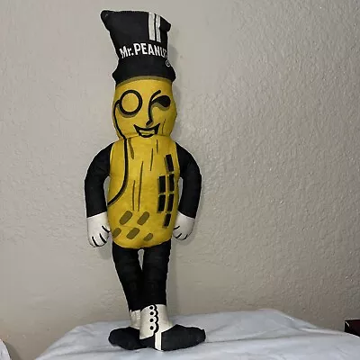 Planters Mr. Peanut Stuffed Plush Toy Doll Advertising Promo 18  Tall Figure • $5