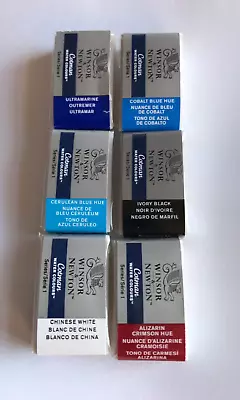 Winsor & Newton Cotman Watercolour X 6 WHOLE PANS - BRAND NEW • £10.50