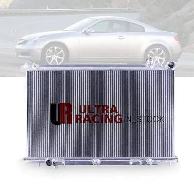 2 Row For 2004-2007 Infiniti G35 Coupe 2005 2006 2003 3.5L V6 Aluminum Radiator • $155