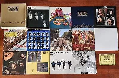 Vinyl Record The Beatles Boxset Limited Edition Gold • $950