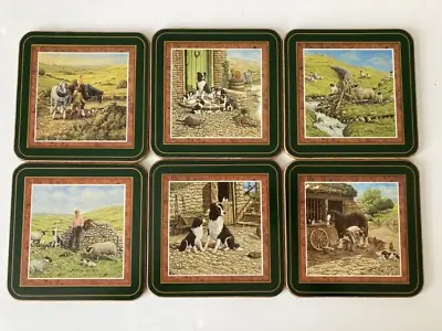 £10 • Buy Border Fine Arts James Herriot Set Of 6 Coasters Series 2