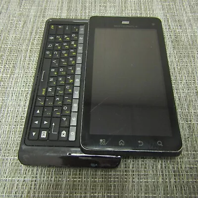 Motorola Milestone 3 (unknown Carrier) Clean Esn Untested Please Read!! 58139 • $14.95