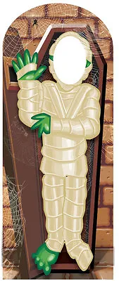 Zombie Mummy Halloween LIFESIZE CARDBOARD STAND-IN CUTOUT Standee Standup Scary • £39.99