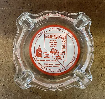 AD ASHTRAY Casino MIZPAH HOTEL Motel Bar Lounge NEVADA Gaming Slots TONOPAH • $14.99