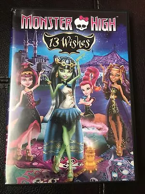 Monster High: 13 Wishes Dvd Used • $1.80