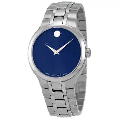 Movado Collection Blue Dial Men's Watch 0606369 • $289