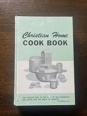 Christian Home Cookbook- Mennonite Cookbook 1985 • $15.99