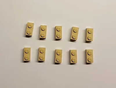 LEGO DENMARK VINTAGE MODULEX MINI LEGO 10 BRICKS 2x1 WITH M LOGO ON TOP • $2.50