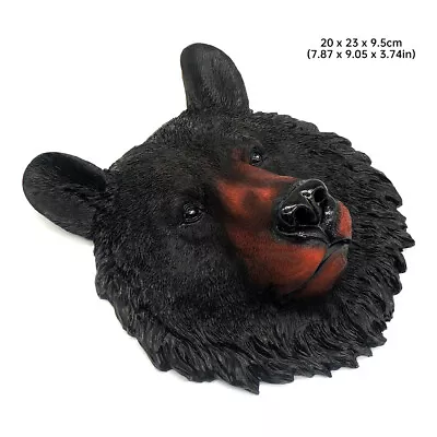Animal Head Statues Wall Sculpture Hanging Ornament Resin 3D Home Decor Gift • $20.99