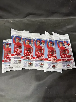 6 Packs ⚾ 2022 Topps Series 1 Baseball Sealed Value Pack 36 Cards Per Pack • $34.99