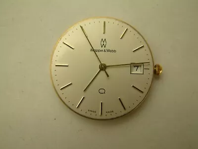 GENTS MAPPIN & WEBB Quartz Wrist Watch Movement  CAME OUT OF 9ct GOLD CASE • £39.99