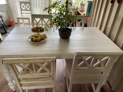 $350 • Buy Rustic Dining Table And 6 Chairs