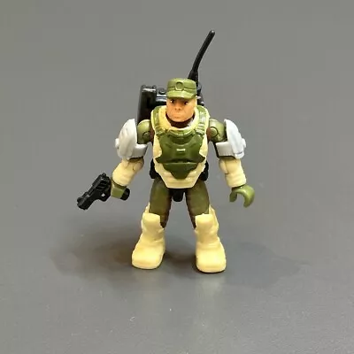 Mega Bloks Construx HALO UNSC Marine Officer FIGURE CND01 Sierra Squad 2015 • $4.74