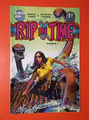 Rip In Time # 4 - Vf 8.0 - 1987 B&w - Fantagor Press • $8.50