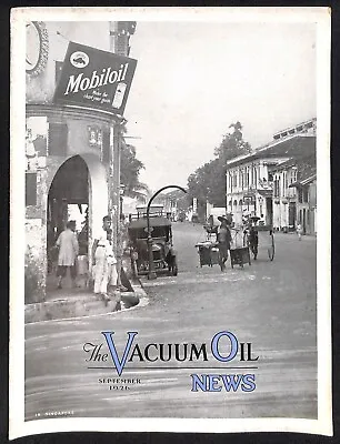 Vacuum Oil News Mobiloil Mobil Oil Gargoyle September 1926 16pp. VGC Scarce • $29.99