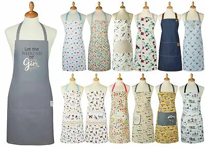 Cooksmart Cotton Twill Chef Cooking Baking Kitchen Pinny Apron With Pocket • £6.99