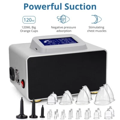 $198 • Buy Breast Enlargement Butt Lift&Tighten Vacuum Therapy Body Shaping Massage Machine