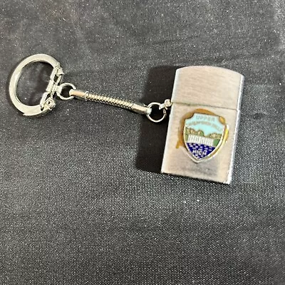 Vintage Souvenir Keychain Lighter Upper Tahquamenon Falls Mi • $14.88