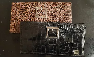 Lot Of 2 MICHE CLASSIC Bag Shells / Covers Women's Purses (1 Black 1 Brown) • $9.99