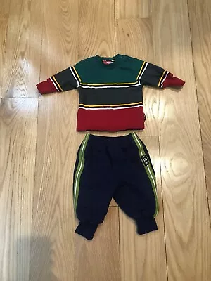 Gymboree Boys 2 Piece Pants And Shirt Outfit Size 3-6mths • $5