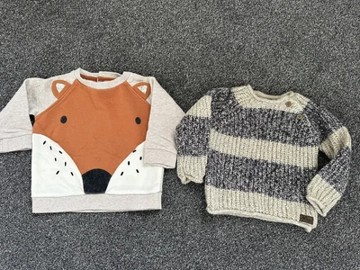 £0.99 • Buy Baby Boys Jumpers Age 3-6 Months F&F Primark