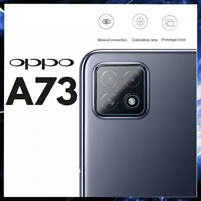 For OPPO A73 CAMERA LENS PROTECTOR REAR TEMPERED GLASS BACK CLEAR FILM A 73 • $7.49