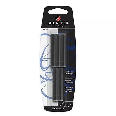 Sheaffer Cartridges  Fountain Pen  Black Ink  Cartridges New In Pack 96330 • $11.50